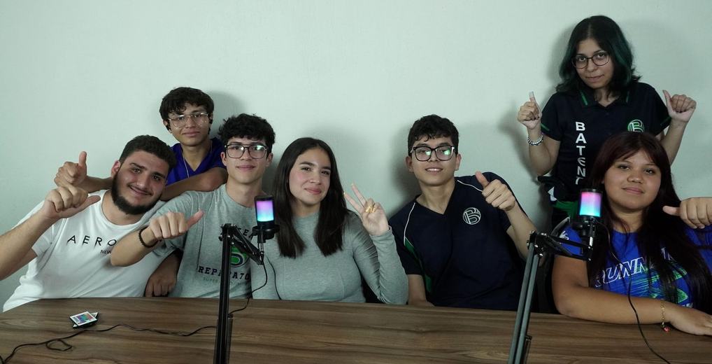Cabina de podcast
